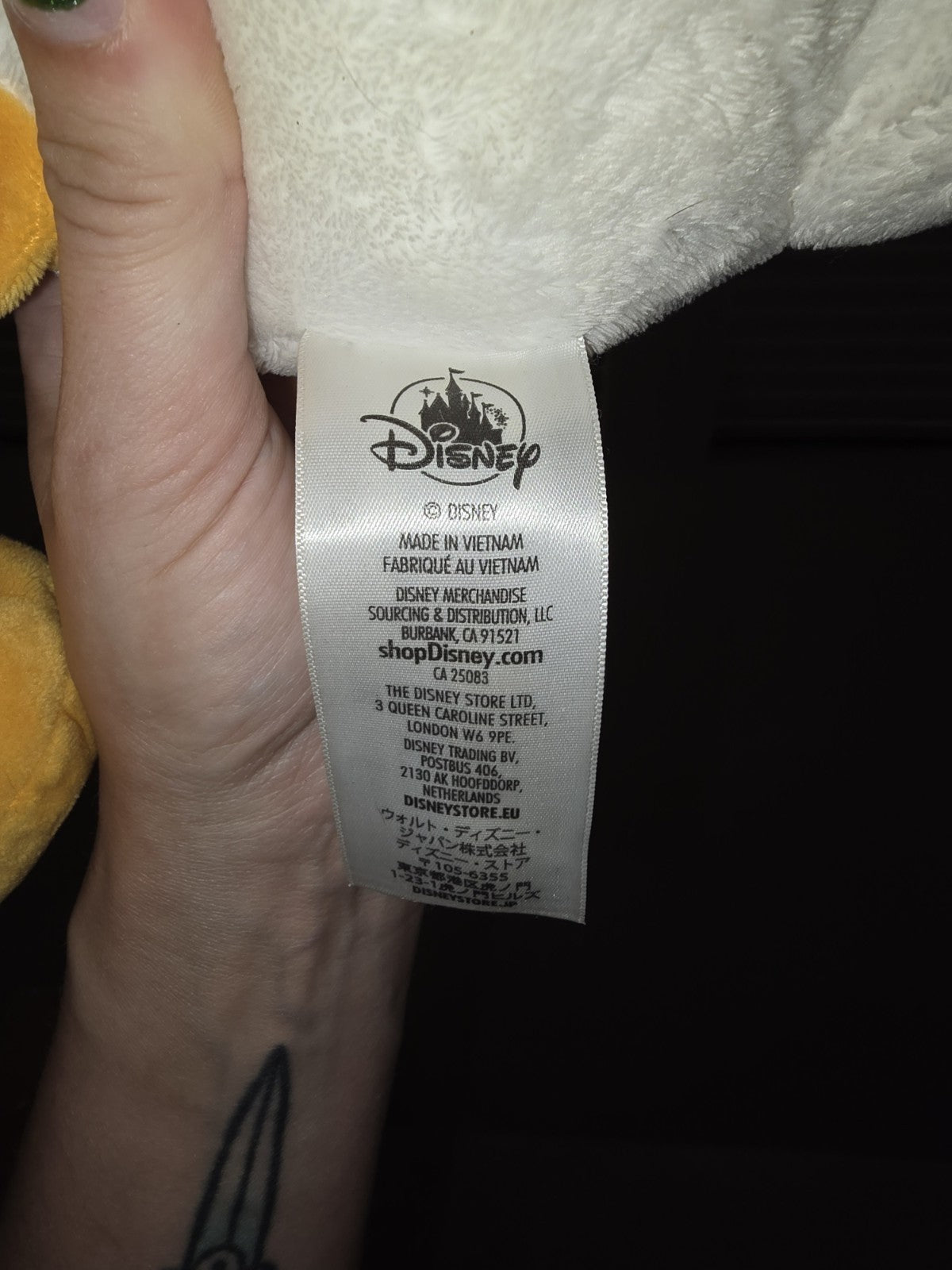 Disney Store Donald Duck Plush 16β β Exclusive Sailor Outfit Stuffed Animal