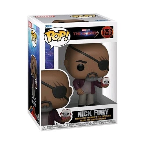 Funko Pop! Marvels Wave 2 Lot – Dar-Benn, Nick Fury & Prince Yan Vinyl Figures