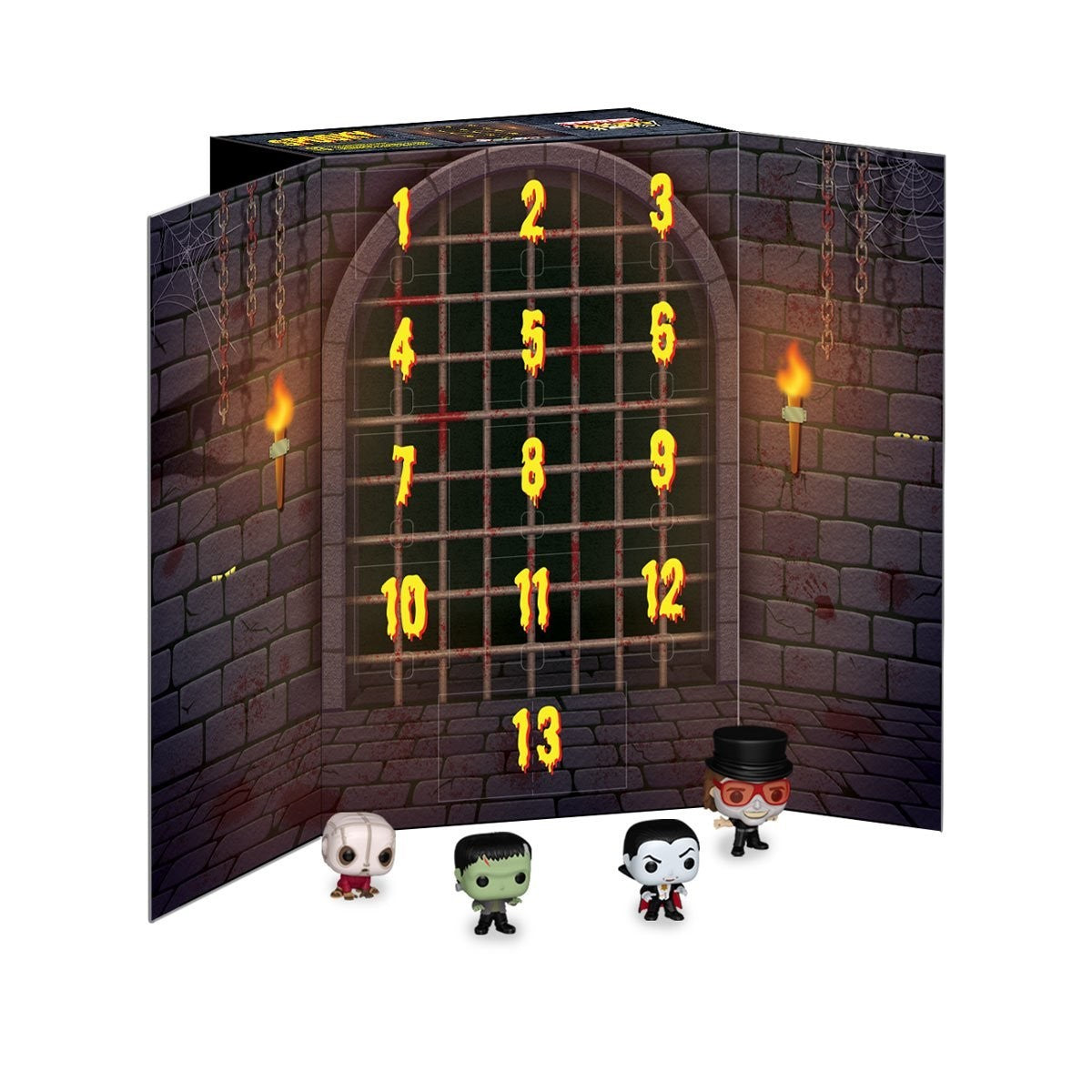 Funko Pocket Pop! Spooky 13-Day Countdown Calendar Horror Universal Monsters Set
