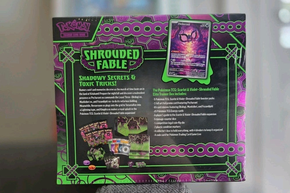 Pokemon TCG Shrouded Fable Elite Trainer Box Factory Sealed New