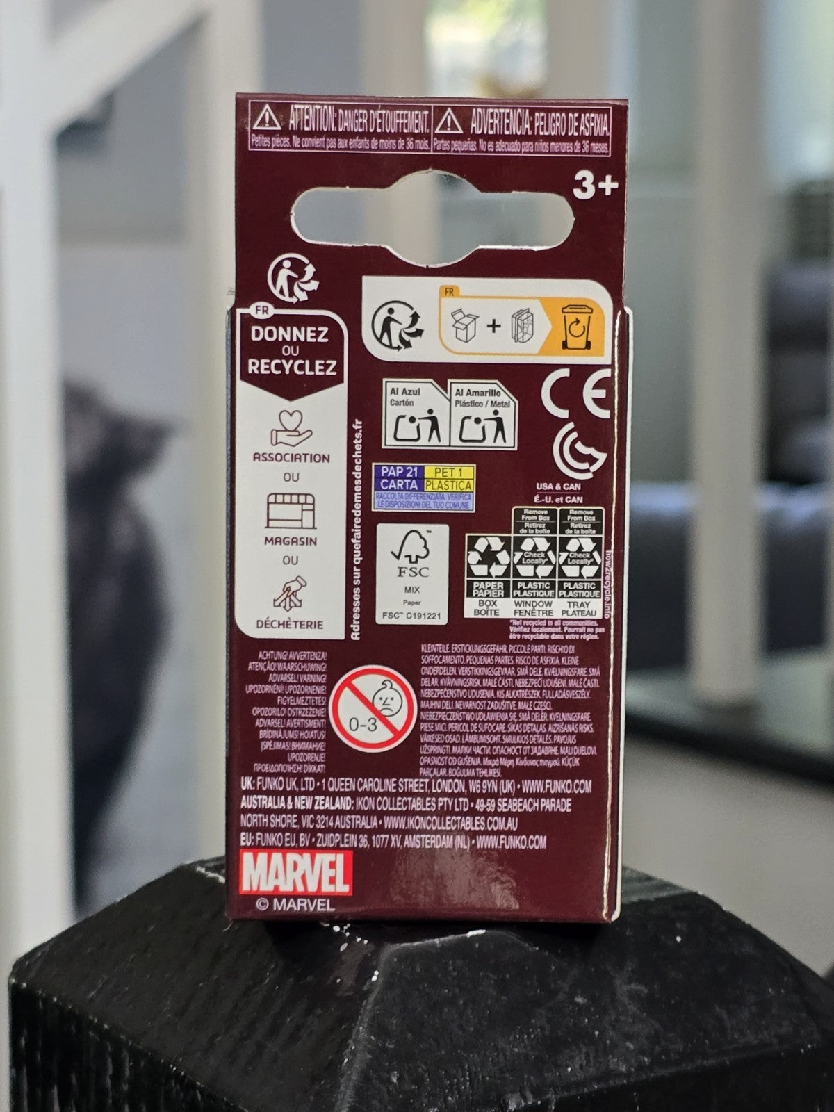 Funko Pocket Pop! Marvel Zombies Captain America Keychain – New Vinyl Figure