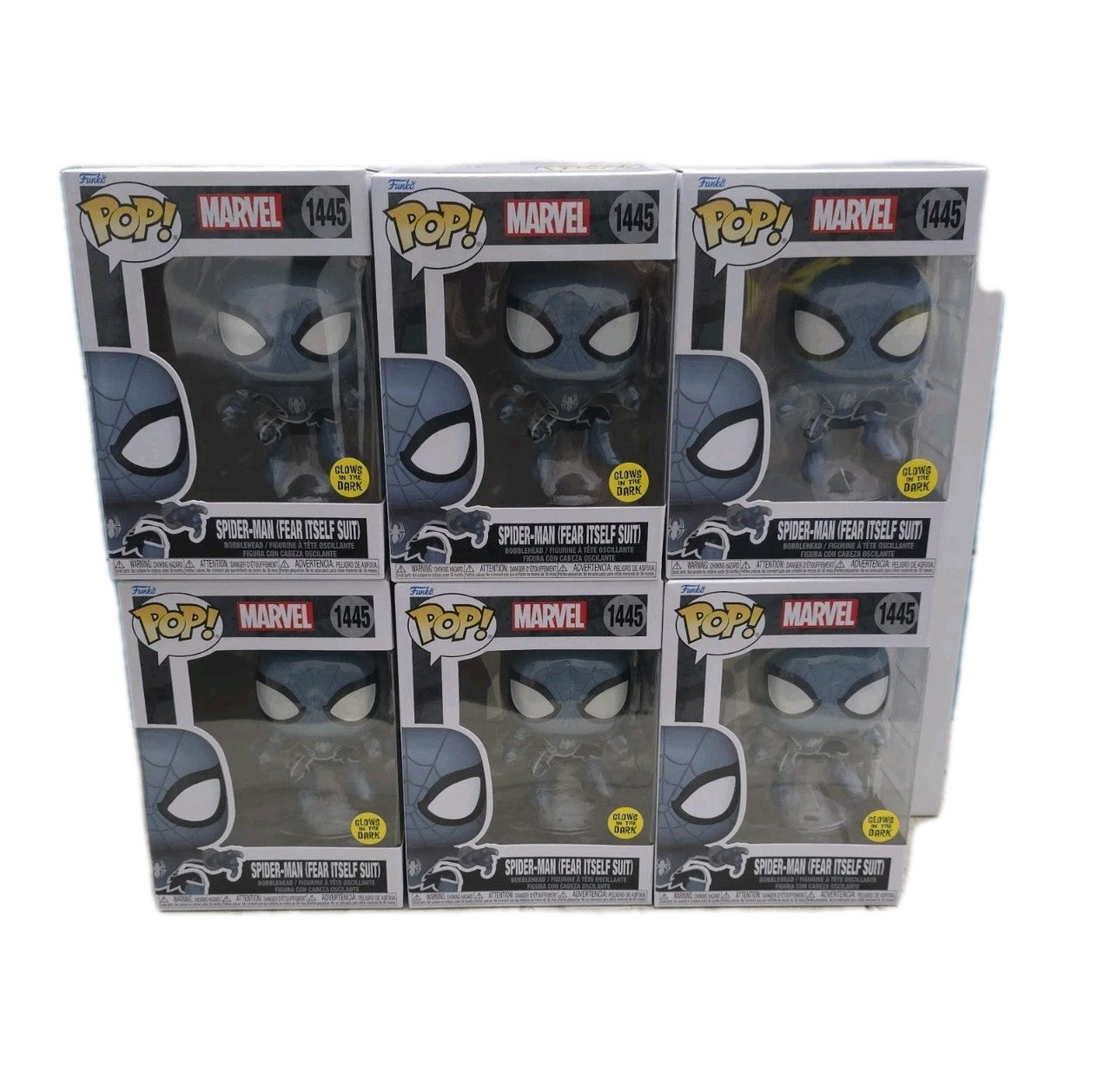 Funko Pop! Vinyl: Marvel - Spider-Man (Fear Itself Suit) (Glow) #1445 FREE SHIP