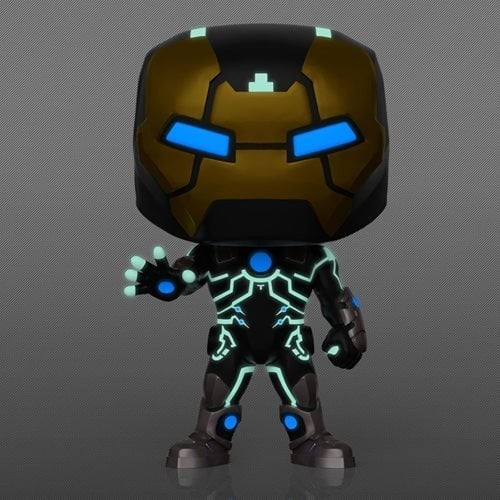 Funko Pop! Marvel Iron Man Model 39 #555 (Glow) (AAA Exc) Vinyl Figure