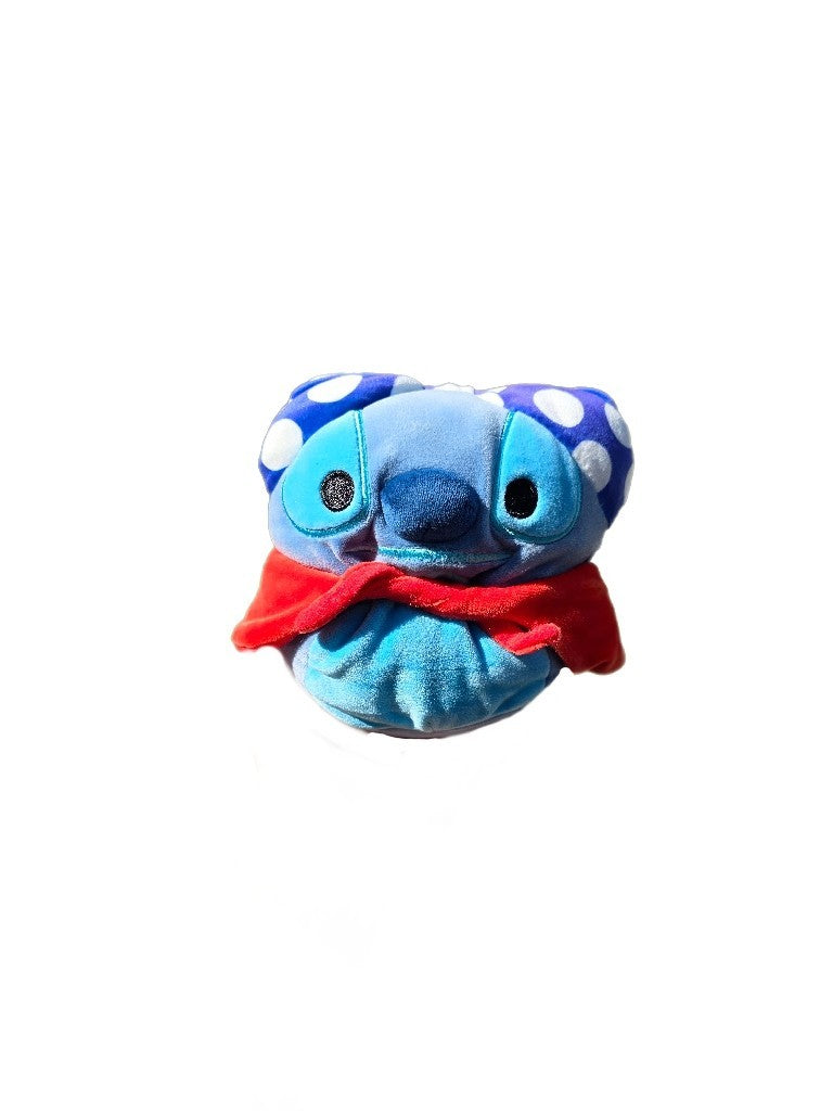 Disney Squishmallow Stitch Plush 8” Wave Squad Hero Costume – Used No Tags