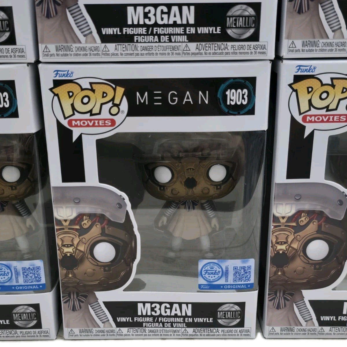 Funko Pop! Movies M3GAN #1903 – Metallic Special Edition Exclusive Vinyl Figure