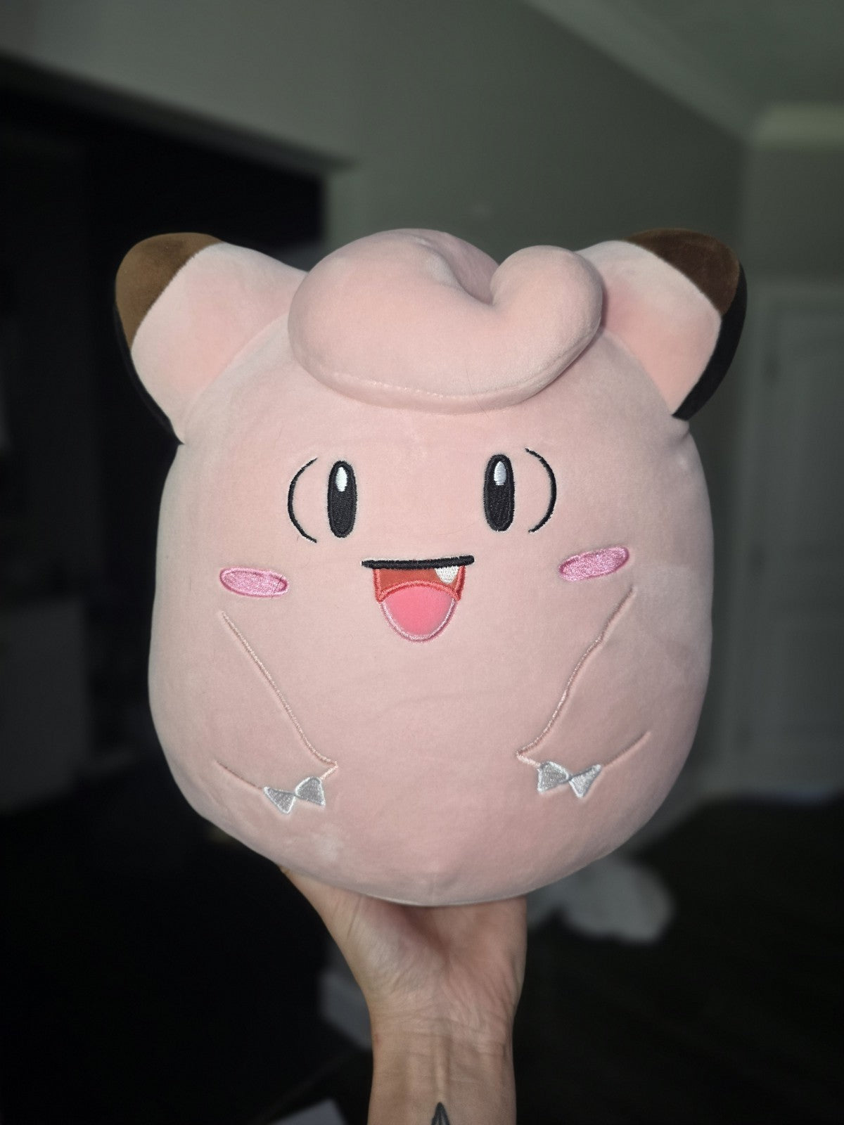 Squishmallows Pokemon 11” Clefairy Plush NEW W/O Tag Jazwares Kelly Toys
