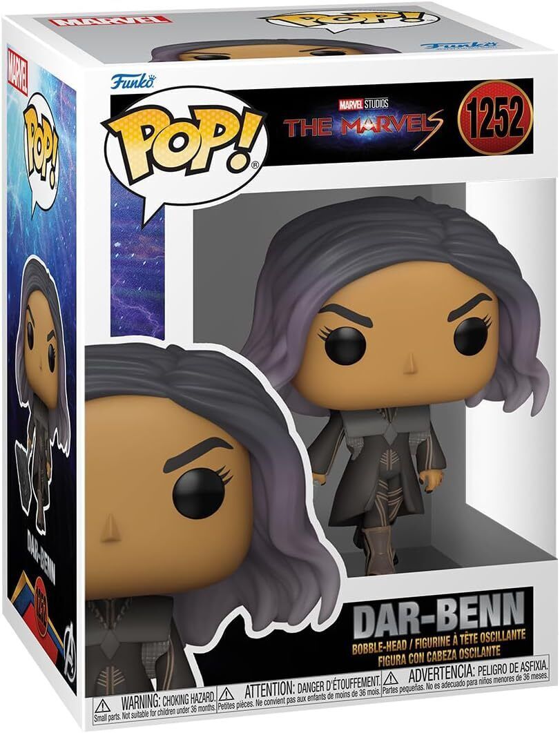 Funko Pop! Marvels Dar-Benn #1252 – Movies Vinyl Figure Collectible New in Box