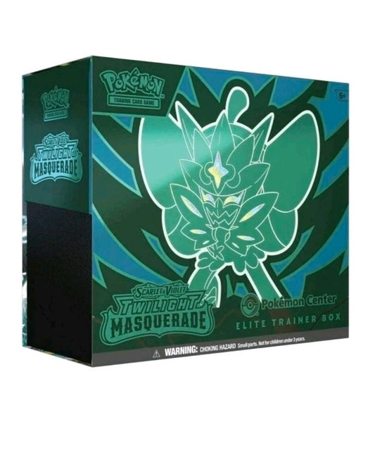 Pokemon Scarlet & Violet Twilight Masquerade ETB Pokemon Center Sealed