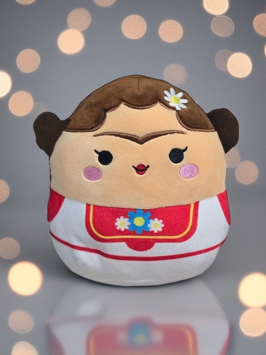 Squishmallow Frida Plush 8” – Inspired by Frida Kahlo Kellytoy Original Stuffed 