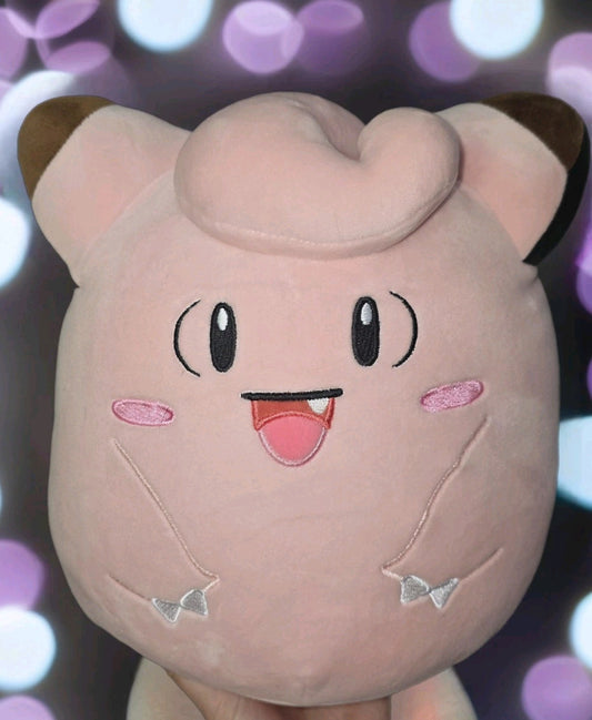 Squishmallows Pokemon 11” Clefairy Plush NEW W/O Tag Jazwares Kelly Toys