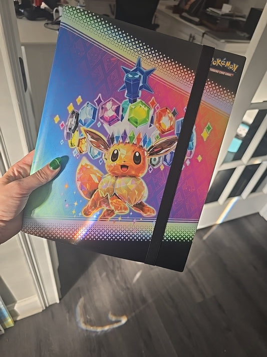Prismatic Evolutions Eevee Binder New