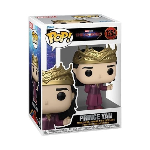 Funko Pop! Marvel Prince Yan #1254 – The Marvels Vinyl Figure Collectible New