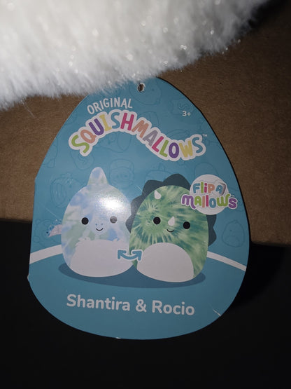 Squishmallows Flip-A-Mallows Plush – Shantira & Rocio Dinosaur Reversible