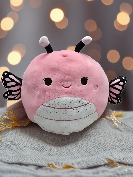 Squishmallow Flip-A-Mallows Plush 5” – Caterpillar & Monarch Reversible Toy