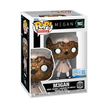 Funko Pop! Movies M3GAN #1903 – Metallic Special Edition Exclusive Vinyl Figure