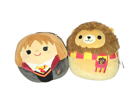 Harry Potter  Lot of 2 Original Squishmallows Hermione & Gryffindor Lion No Tags