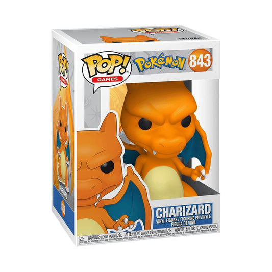 Pokemon Charizard Funko Pop! vinyl figure #843 in window display box